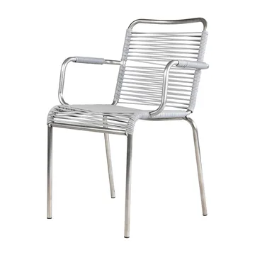 Καρέκλα από αλουμίνιο Mya - Grey - Fiam