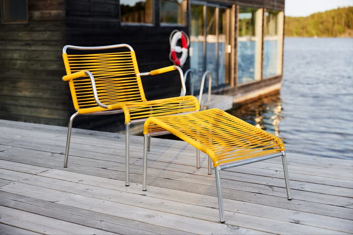 Mya Lounge υποπόδιο, Yellow Fiam