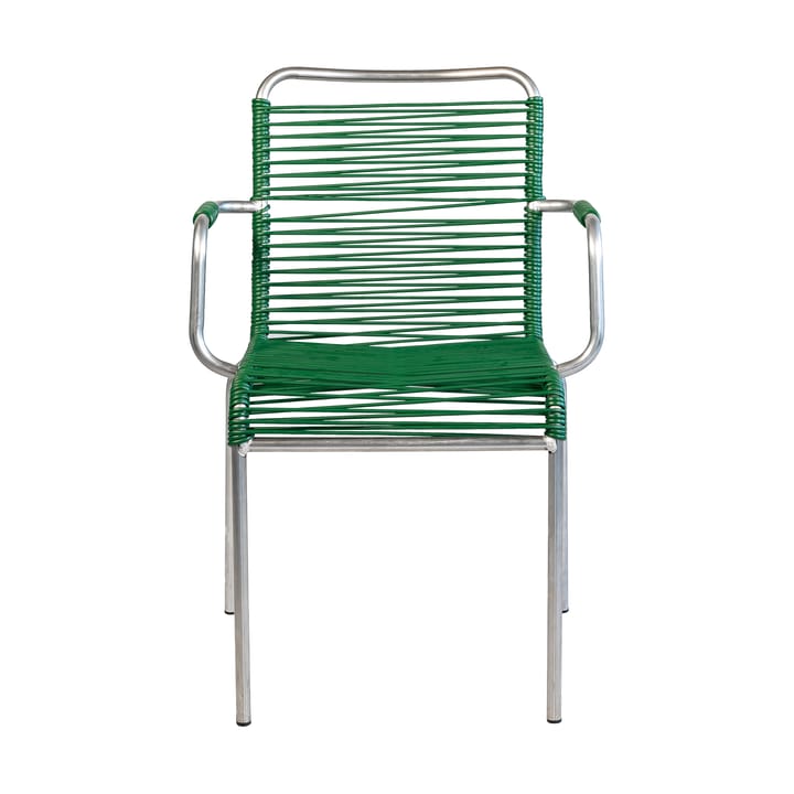 Καρέκλα Mya Spaghetti με μπράτσα, Dark green Fiam