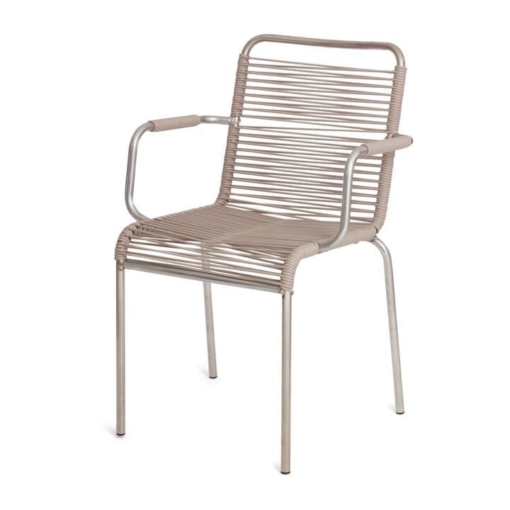 Καρέκλα από αλουμίνιο Mya - Taupe - Fiam