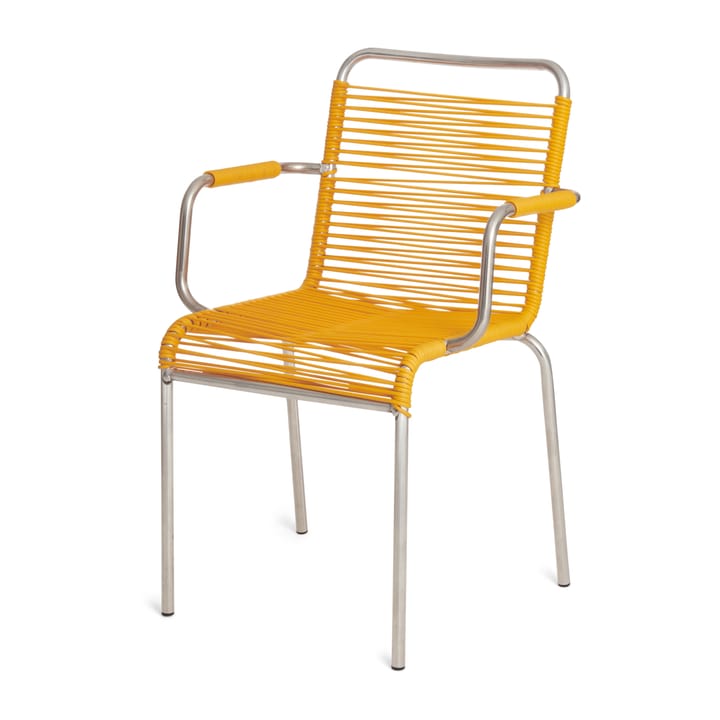 Καρέκλα από αλουμίνιο Mya - Yellow - Fiam