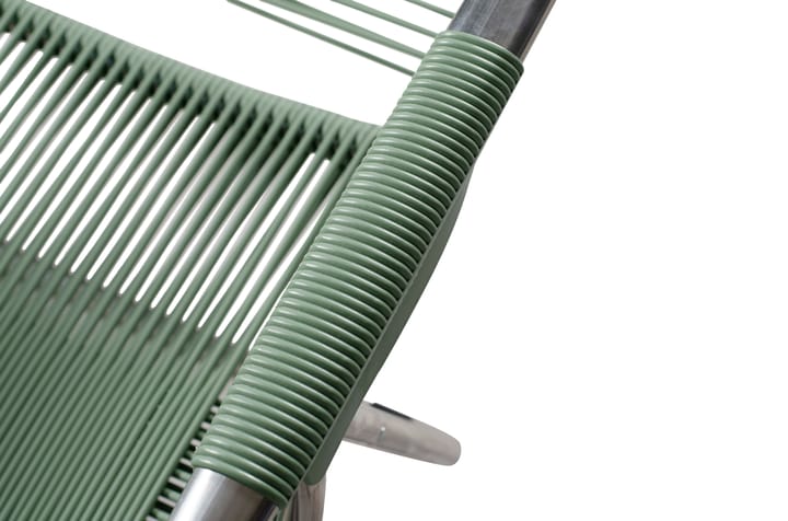 Ξαπλώστρα Spaghetti με υποπόδιο, Sage green Fiam