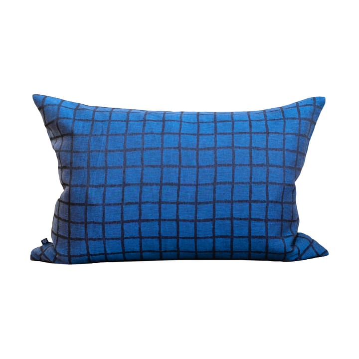 Κάλυμμα μαξιλαριού με ριγέ σχέδιο 48x68 εκ - Μπλε-μαύρο - Fine Little Day
