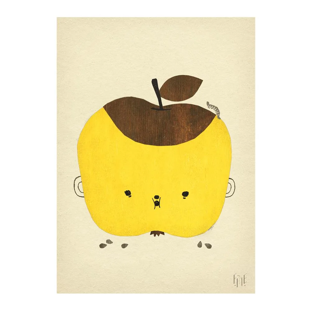 Αφίσα Apple Papple, 50x70 cm Fine Little Day