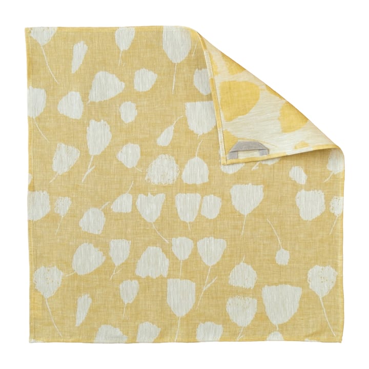 Bouquet πετσέτα κουζίνας 58x58 cm - Κίτρινο-λευκό - Fine Little Day