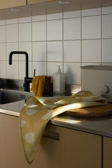 Bouquet πετσέτα κουζίνας 58x58 cm - Κίτρινο-λευκό - Fine Little Day