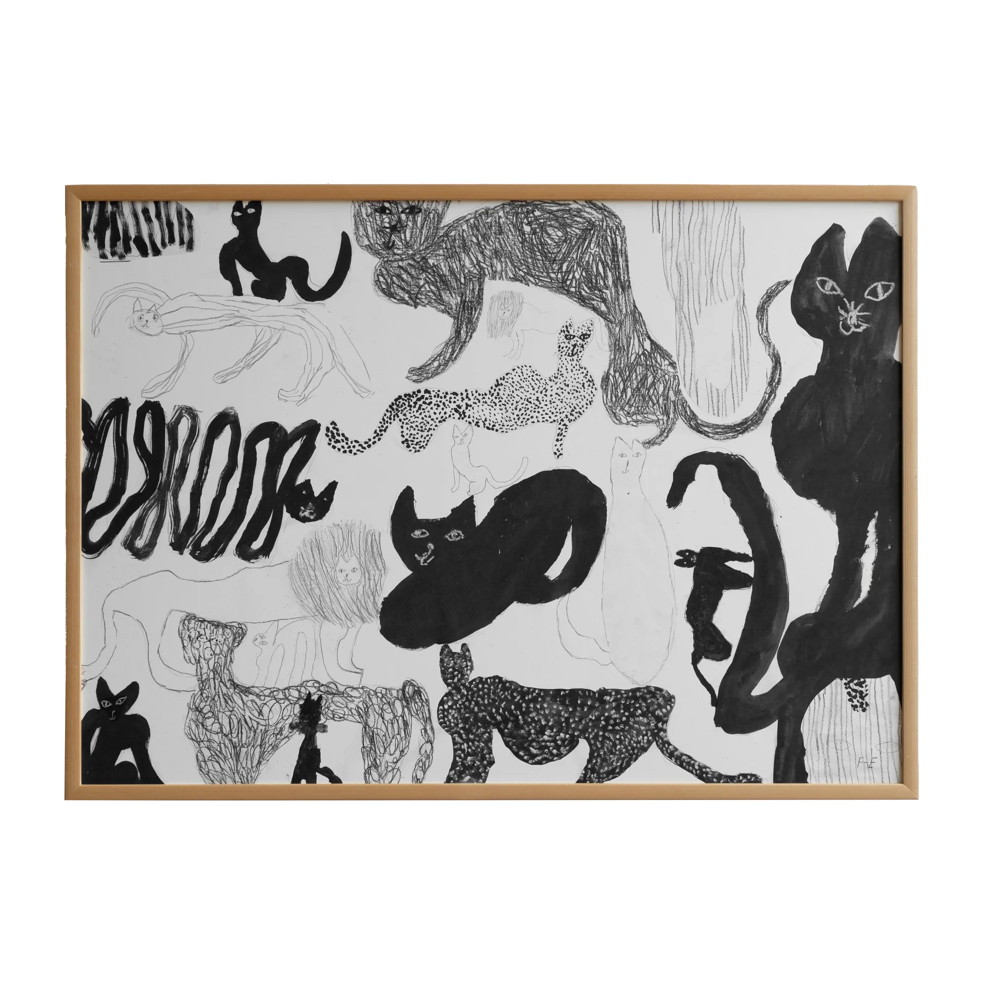 Αφίσα Cats, 50x70 cm Fine Little Day