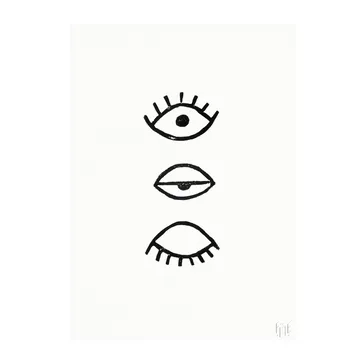 Eye Eye αφίσα - 50x70 cm - Fine Little Day