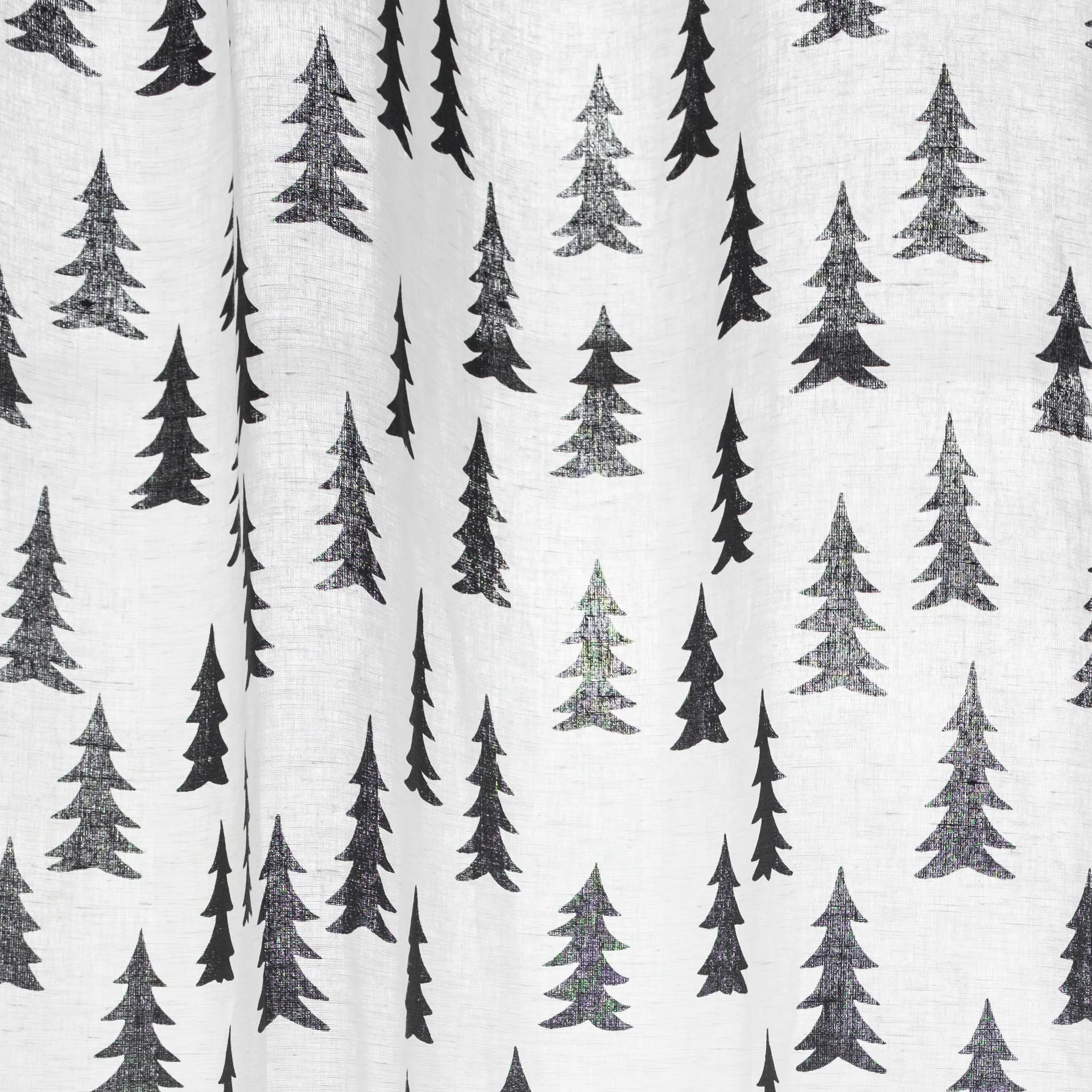 Gran κουρτίνα, λευκό-μαύρο Fine Little Day