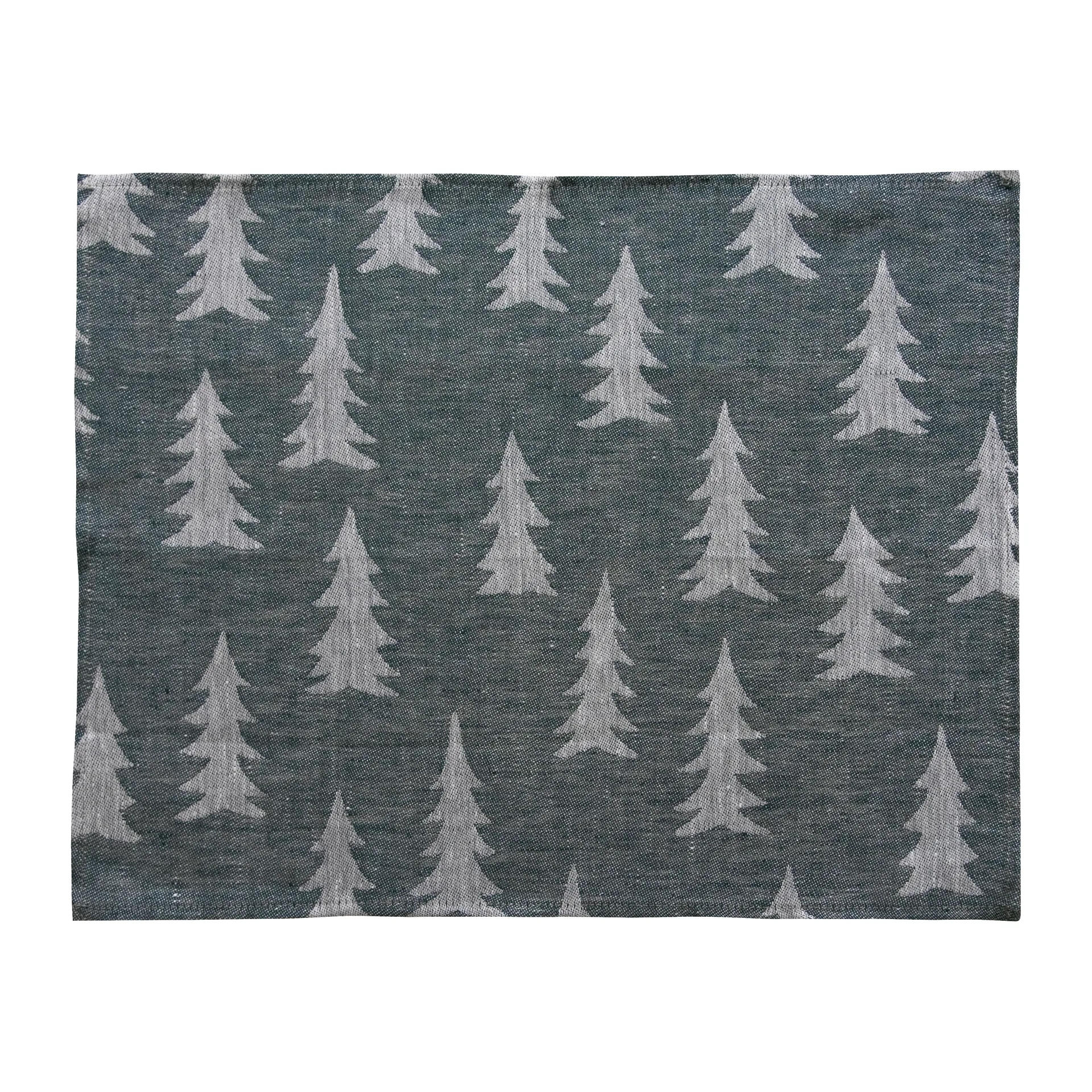 Gran σουπλά 37x47 cm, Πράσινο-λευκό Fine Little Day