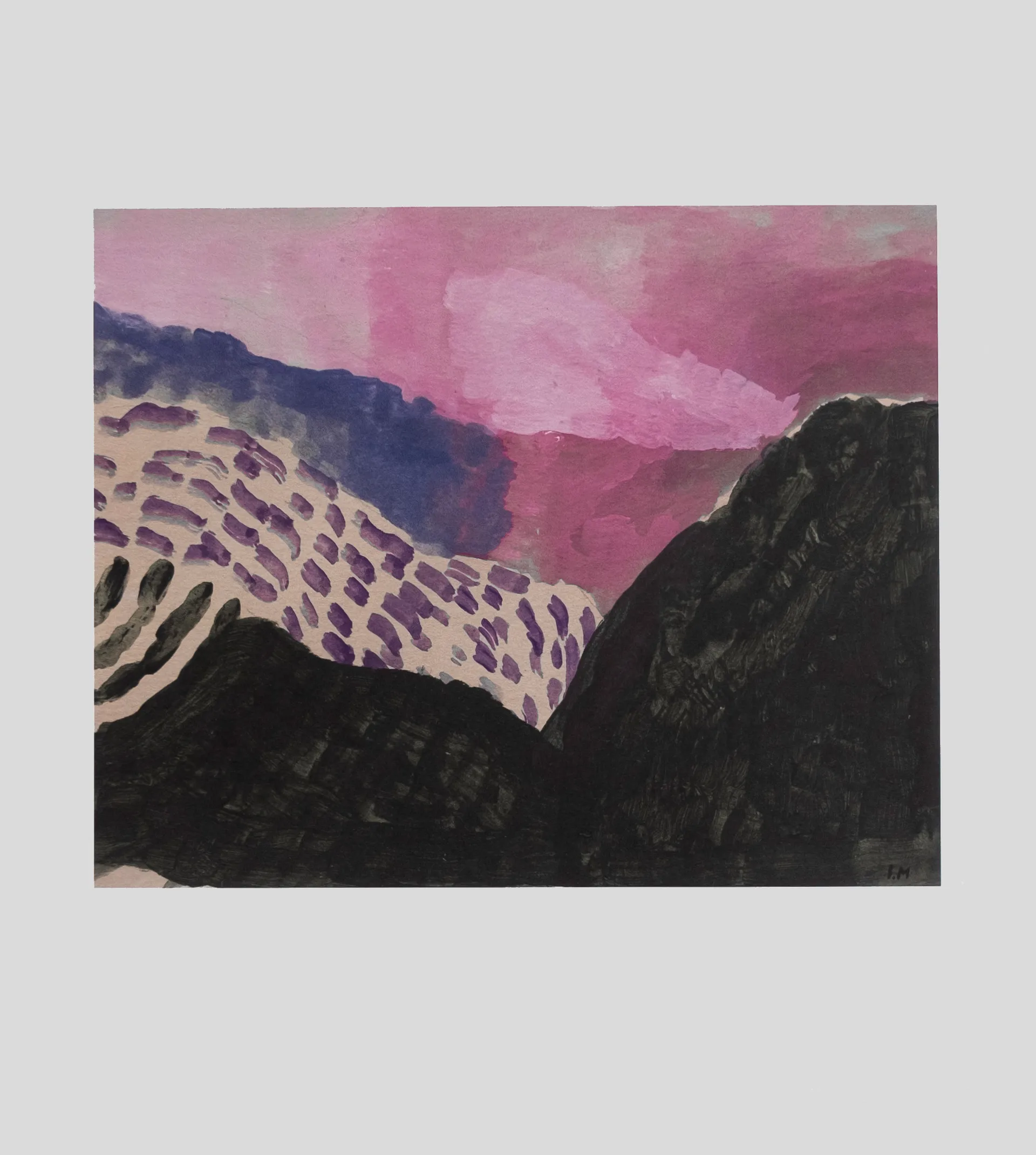 Landscape αφίσα 40x50 cm, πολύχρωμο Fine Little Day