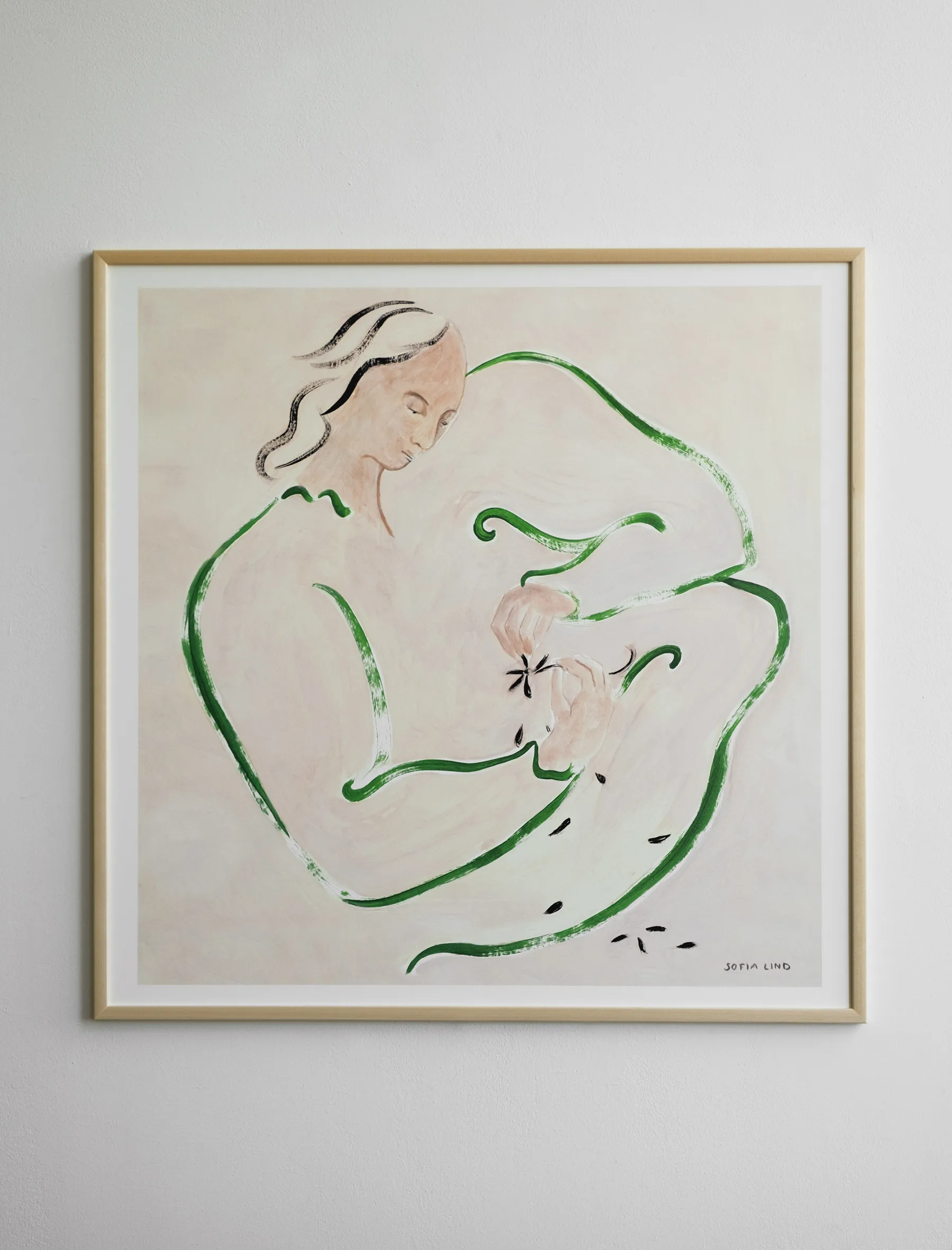 Αφίσα Love me not, 70x70 cm Fine Little Day