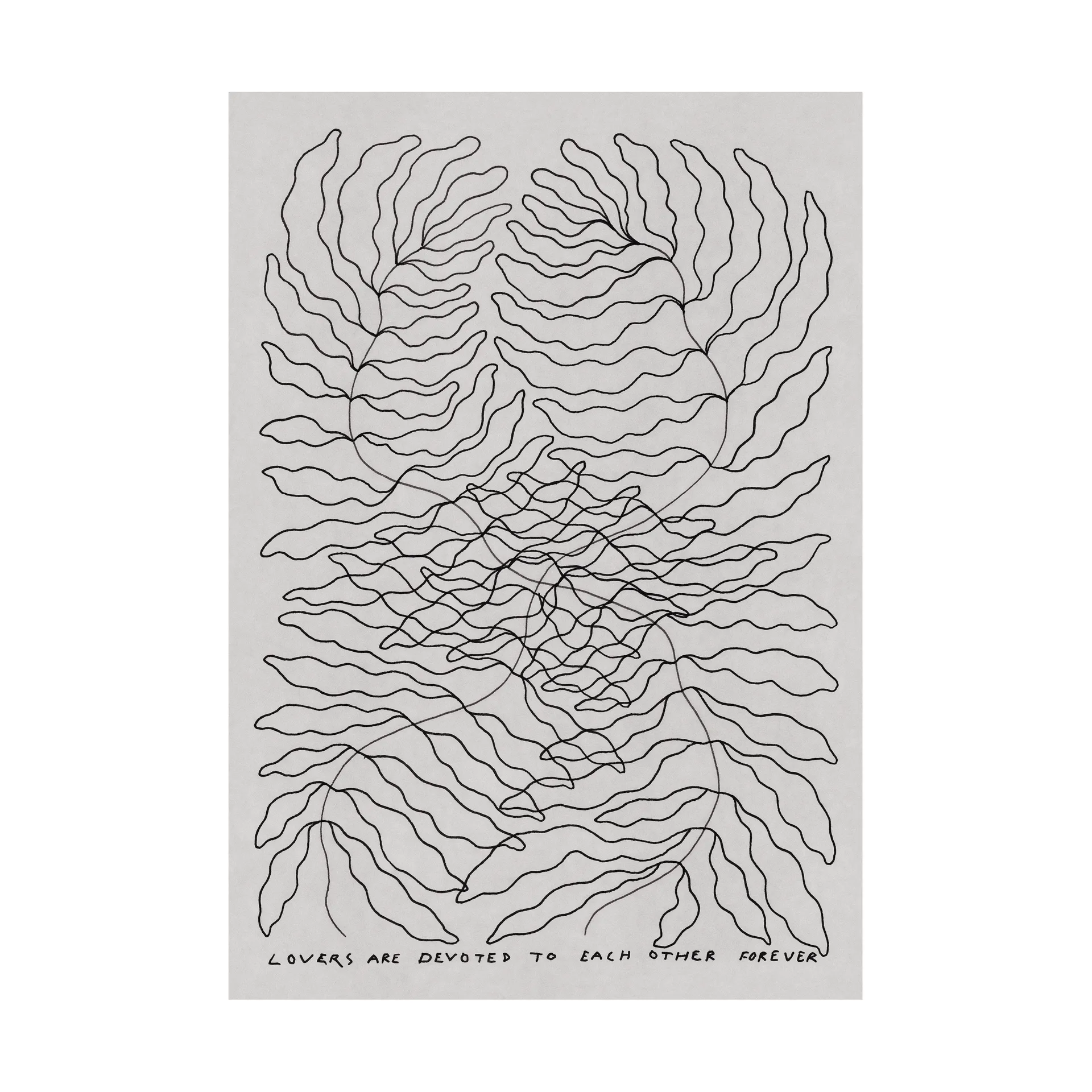 Αφίσα Lovers, 70x100 cm Fine Little Day