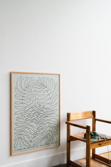 Αφίσα Lovers - 70x100 cm - Fine Little Day