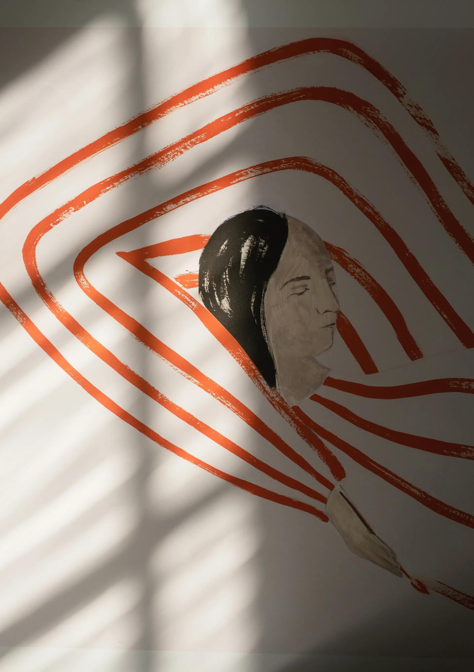 Own strokes poster, 70x70 εκ. Fine Little Day