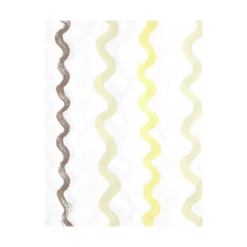 Randig κουρτίνα 147x250 εκ - White - Fine Little Day