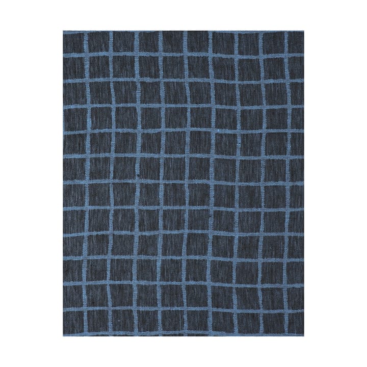 Rutig jacquard-woven τραπέζι cloth 147x250 cm - Μπλε-μαύρο - Fine Little Day