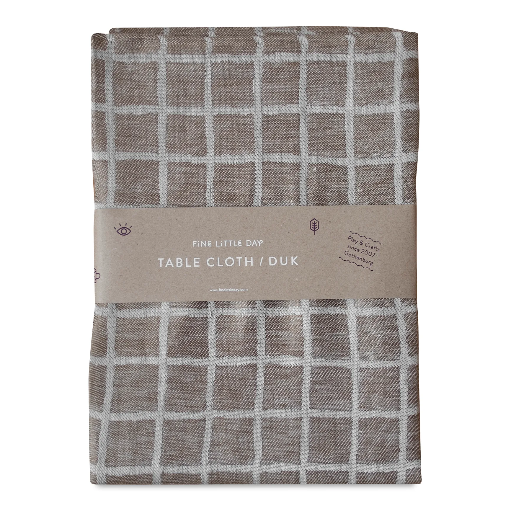 Rutig jacquard-woven τραπέζι cloth 147x250 cm,  Fine Little Day