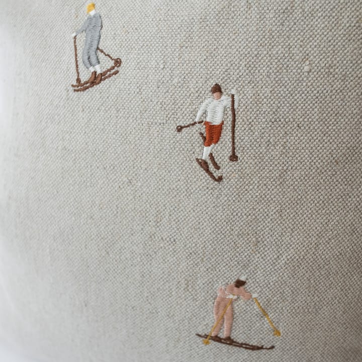 Skiers μαξιλαροθήκη 48x48 cm, Φύση Fine Little Day