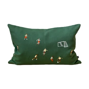 Soccer footboll μαξιλαροθήκη 58x38 cm - Green - Fine Little Day