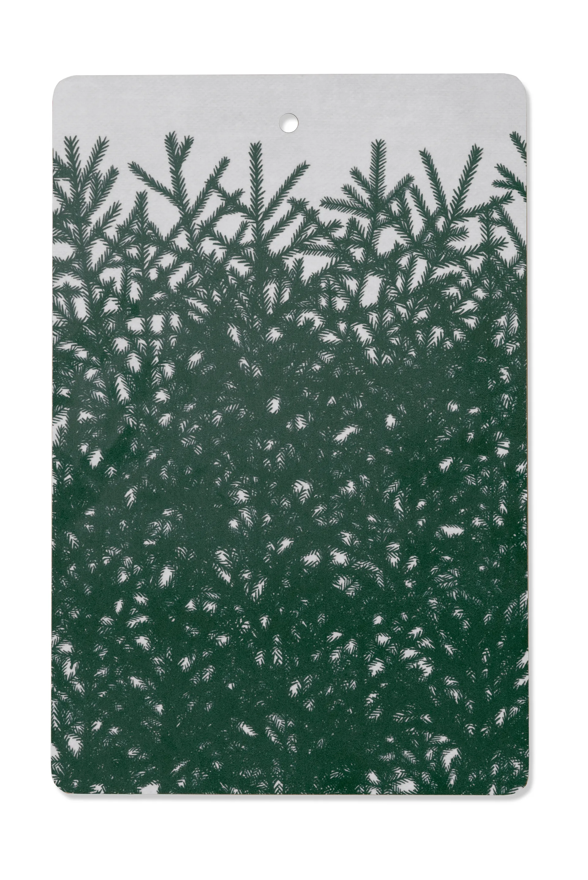 Επιφάνεια κοπής Spruce tree 21 x 31 εκ., Λευκό-πράσινο Fine Little Day