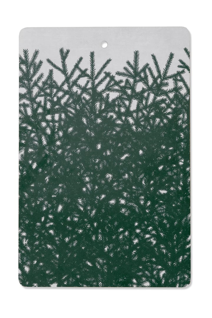 Επιφάνεια κοπής Spruce tree 21 x 31 εκ. - Λευκό-πράσινο - Fine Little Day