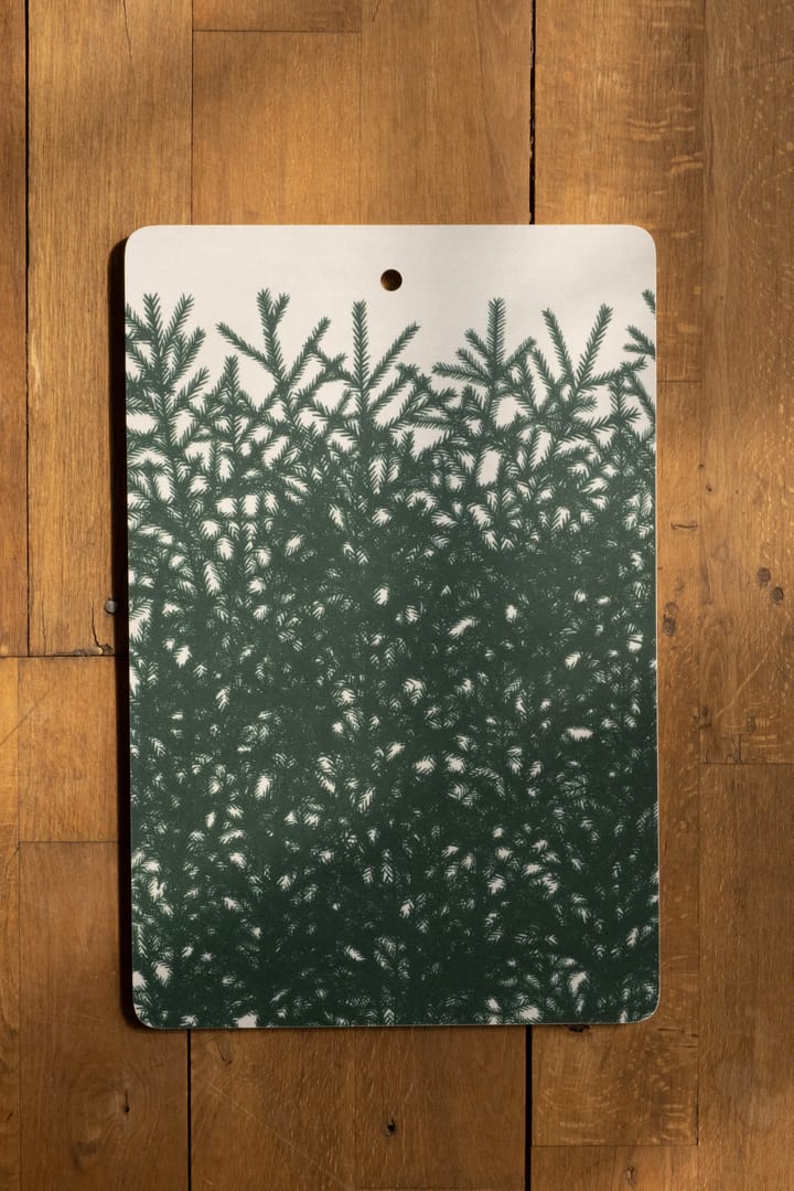Επιφάνεια κοπής Spruce tree 21 x 31 εκ., Λευκό-πράσινο Fine Little Day
