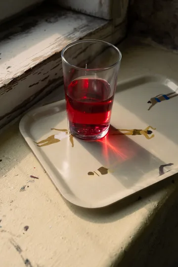 Swimmers δίσκος 20x27 εκ. - Beige - Fine Little Day