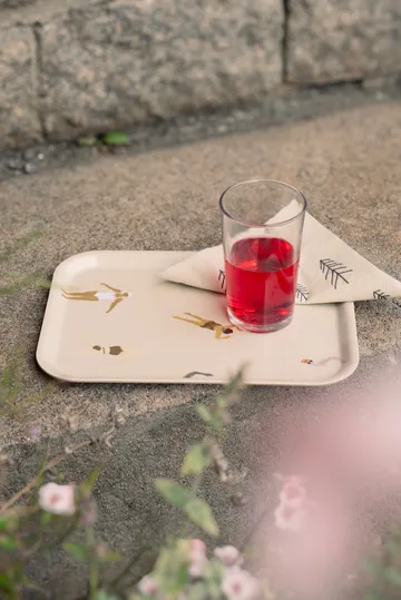 Swimmers δίσκος 20x27 εκ. - Beige - Fine Little Day