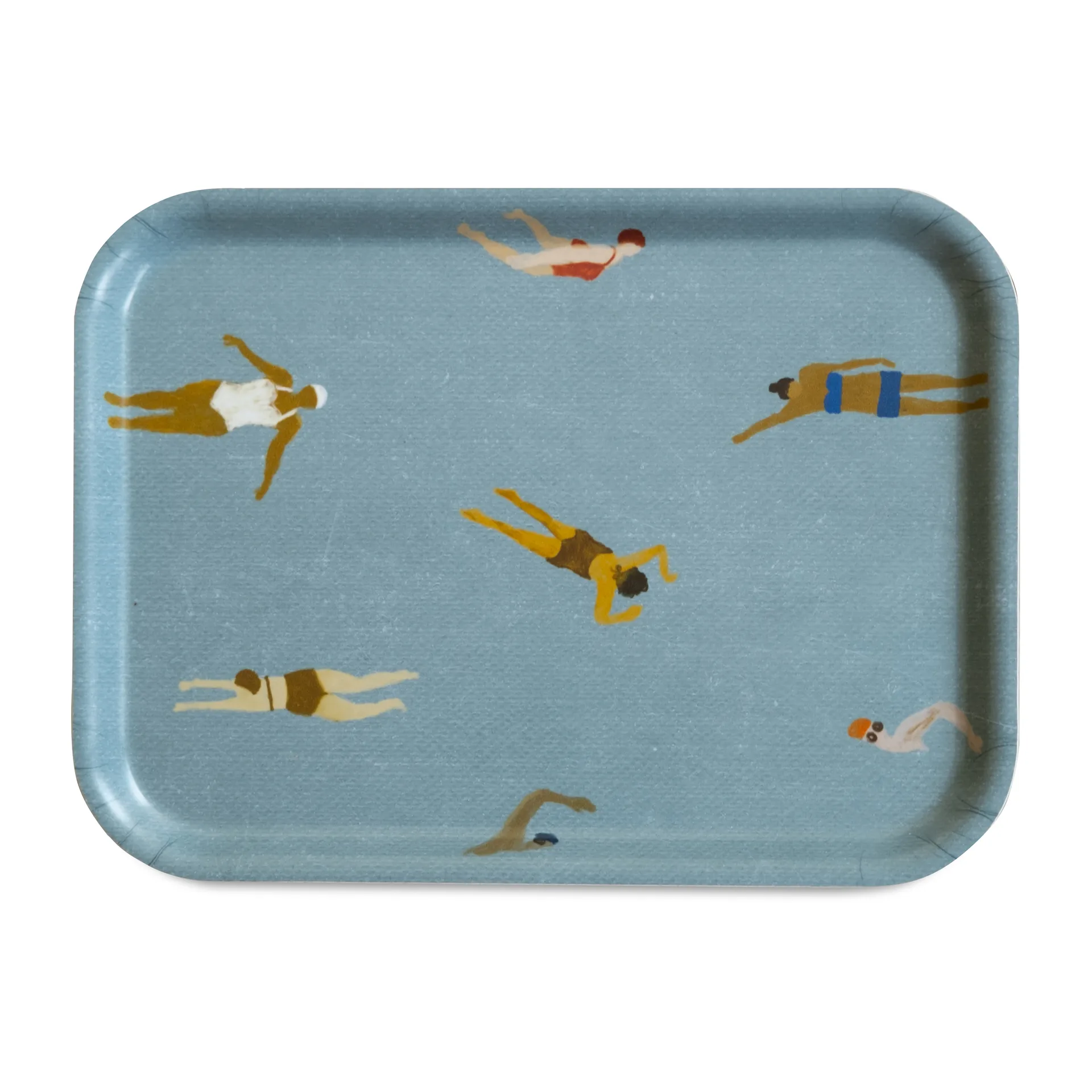 Swimmers δίσκος 20x27 εκ., Μπλε Fine Little Day