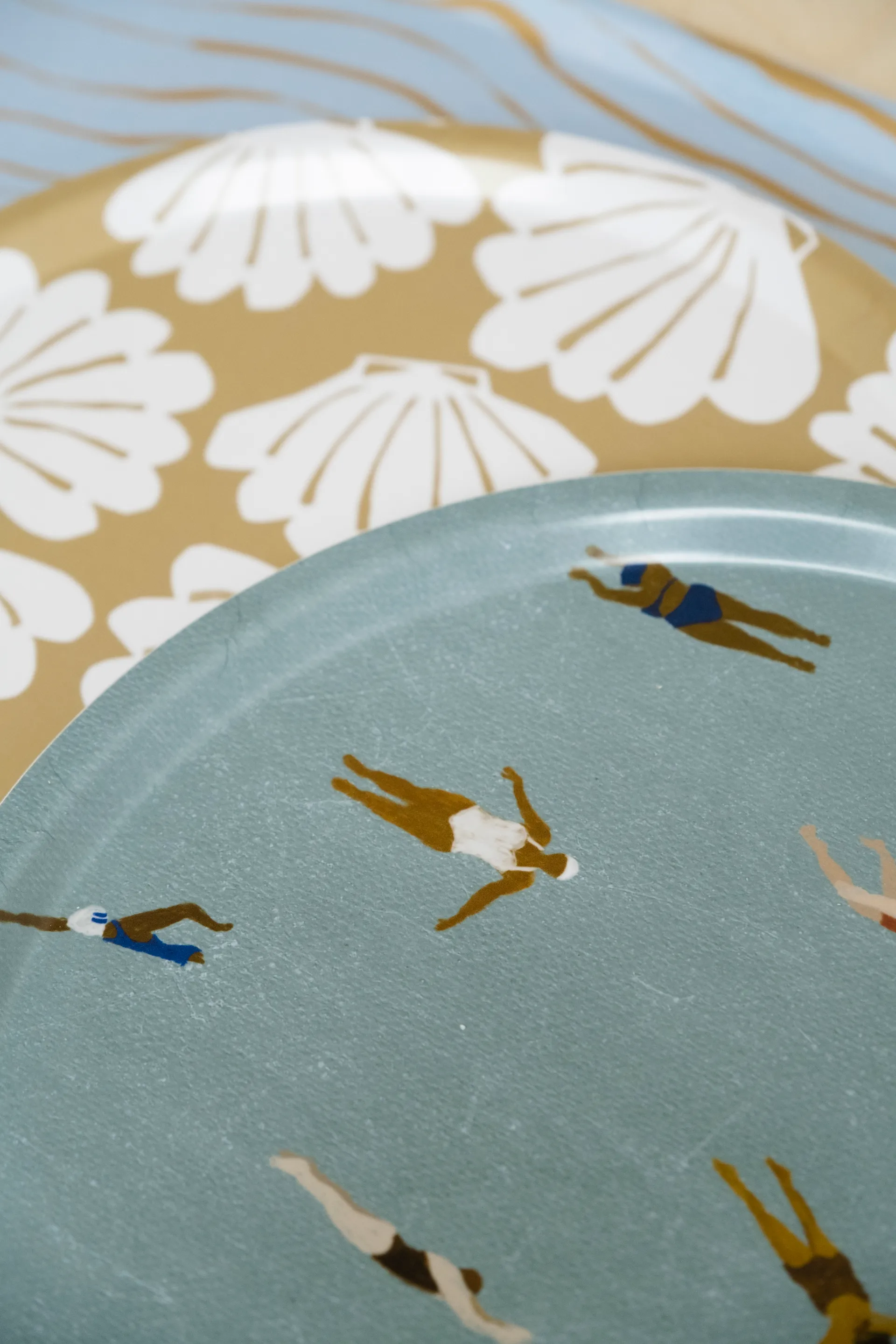Swimmers δίσκος Ø38 εκ., Beige Fine Little Day