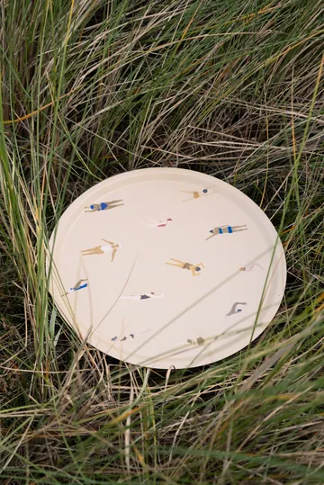 Swimmers δίσκος Ø38 εκ. - Beige - Fine Little Day