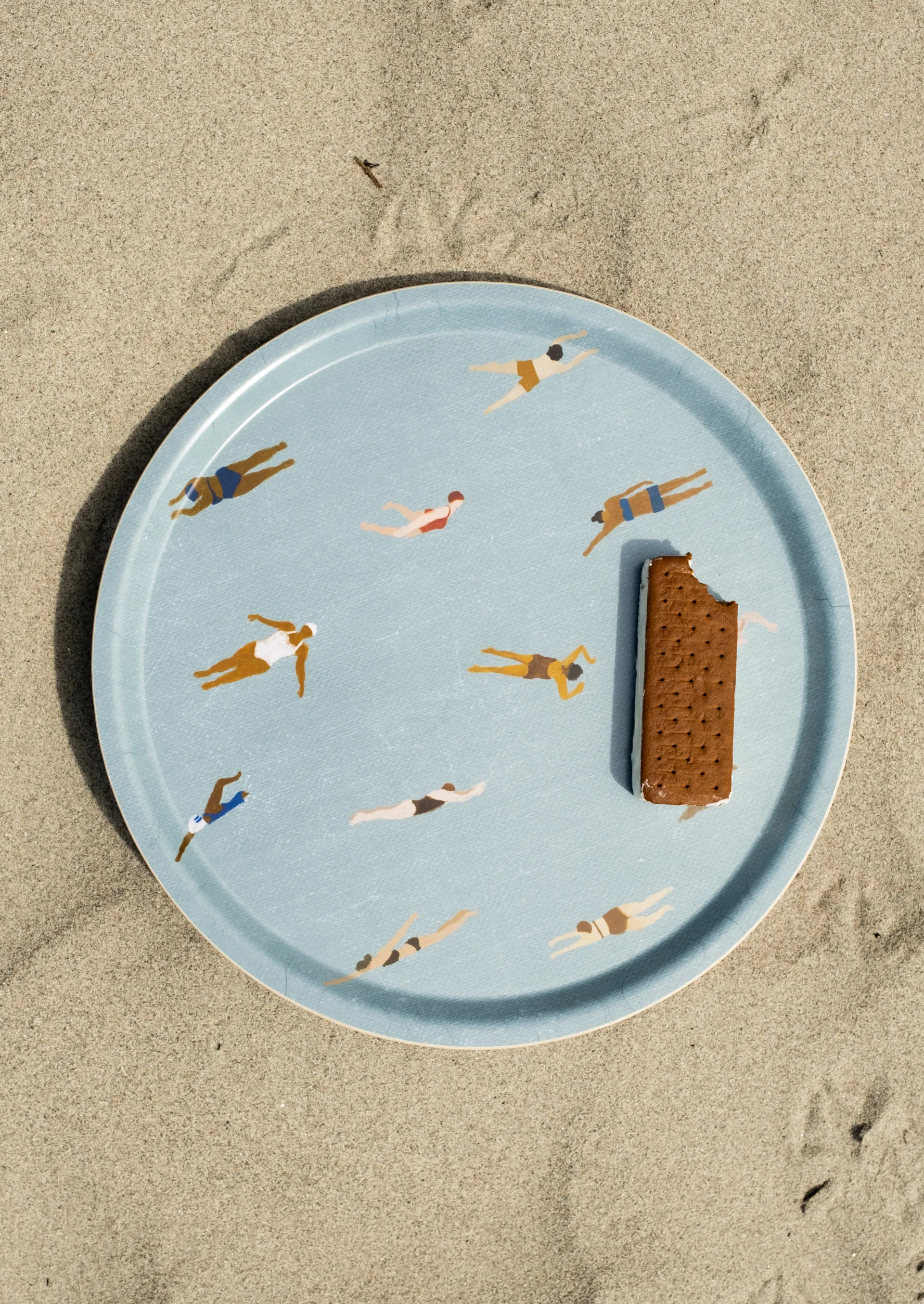 Swimmers δίσκος Ø38 εκ., Beige Fine Little Day