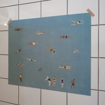 Swimmers αφίσα - 40x50 cm - Fine Little Day