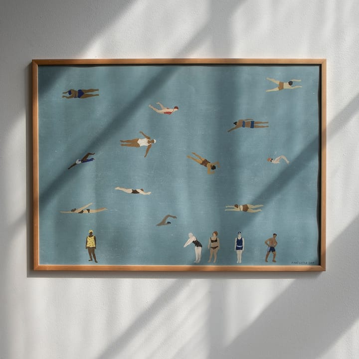 Swimmers αφίσα - 50x70 cm - Fine Little Day