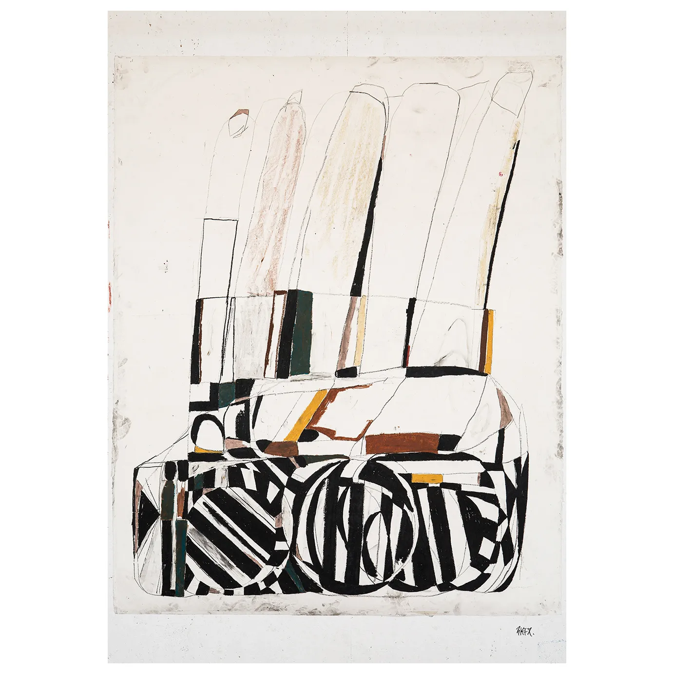 Takes time to pass αφίσα 70x100 cm, πολύχρωμο Fine Little Day