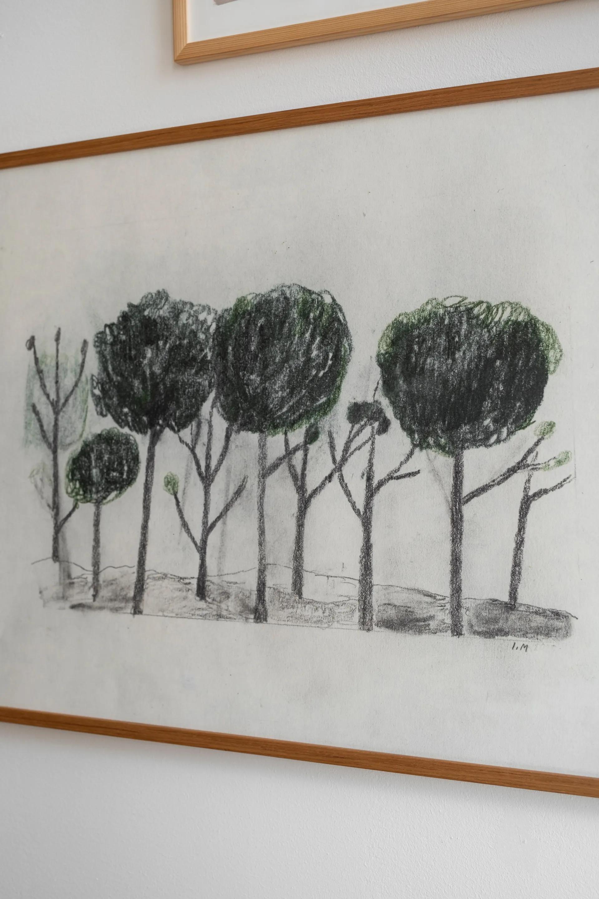 Trees αφίσα 50x70 cm, Μαύρο - υπόλευκο Fine Little Day