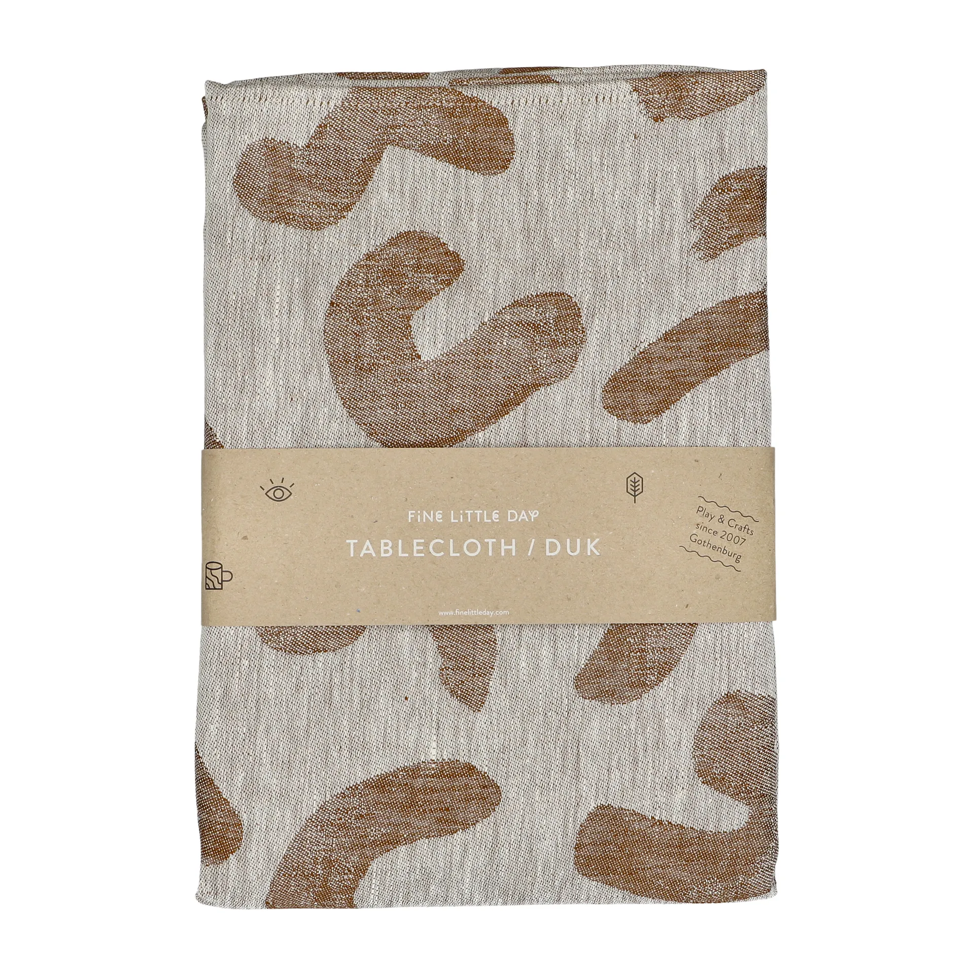 Τραπεζομάντηλο Udon 147x250 εκ, Καφέ Fine Little Day