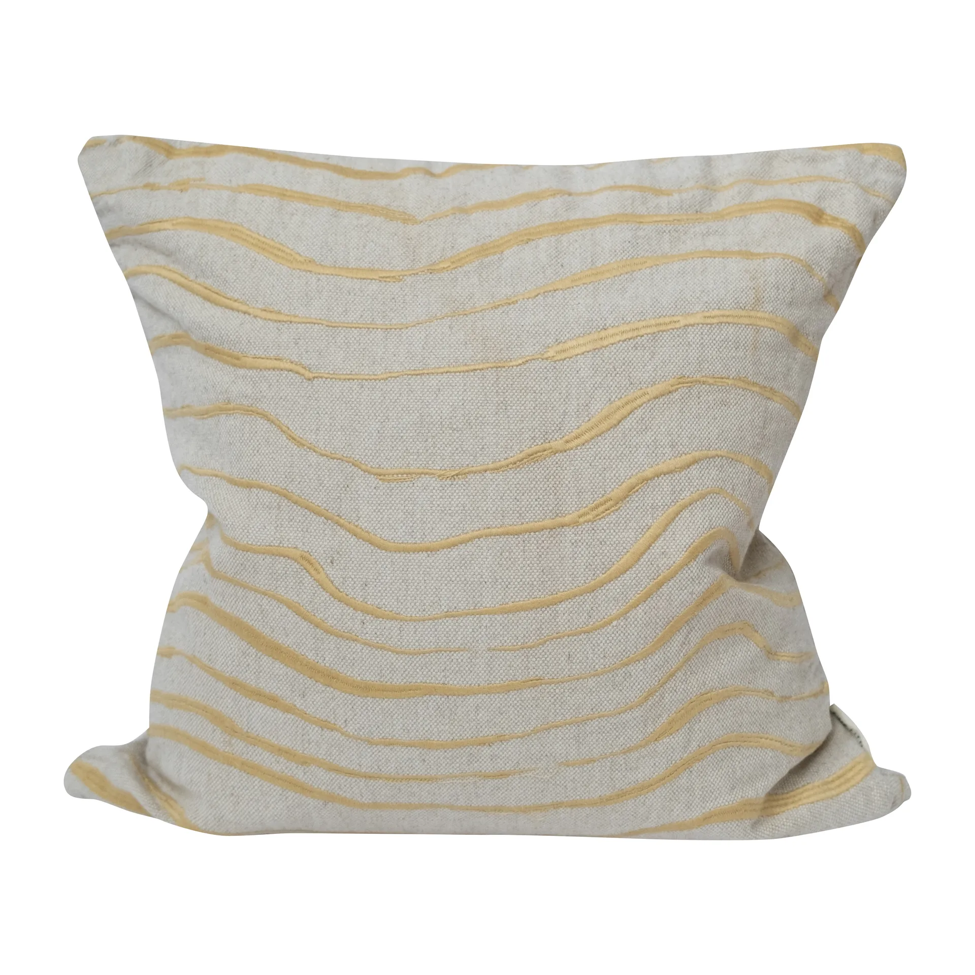 Våg μαξιλαροθήκη 48x48 cm, Κίτρινο Fine Little Day