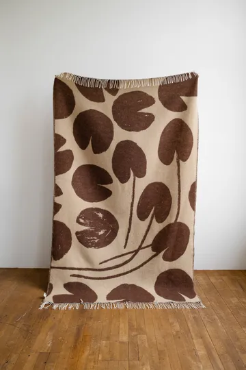 Water lilies ριχτάρι 130x220 εκ. - Brown - Fine Little Day