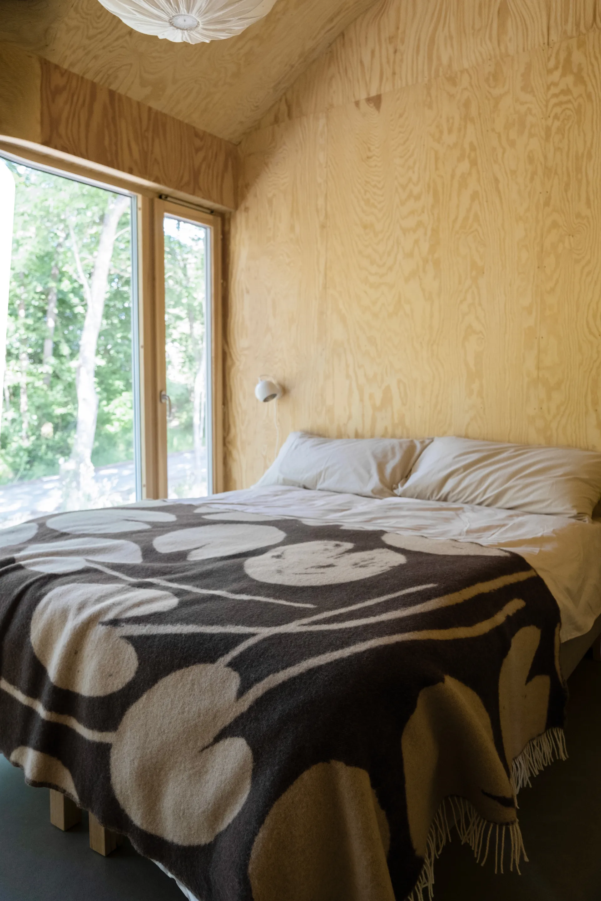 Water lilies ριχτάρι 130x220 εκ., Brown Fine Little Day