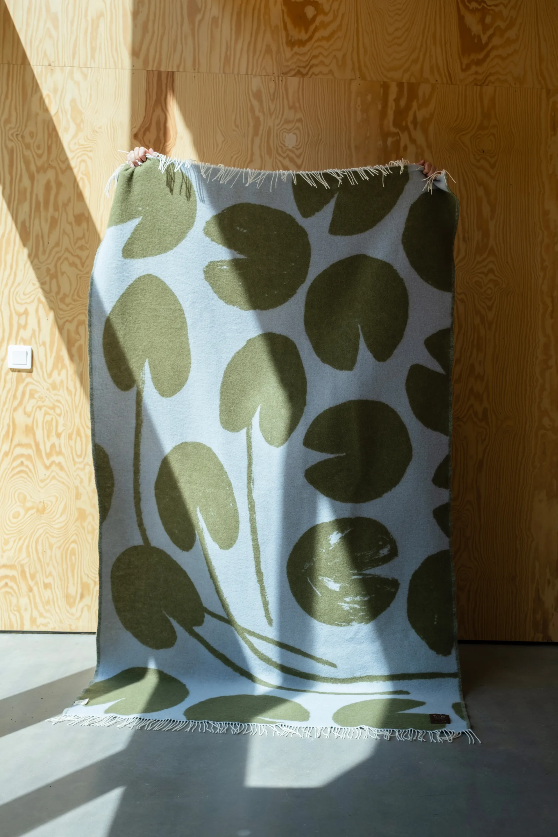 Water lilies ριχτάρι 130x220 εκ., Brown Fine Little Day