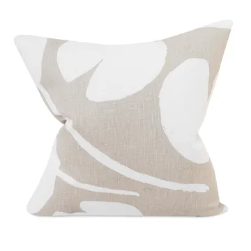 Water lilies κάλυμμα μαξιλαριού - μπεζ-λευκό, 48x48 cm - Fine Little Day