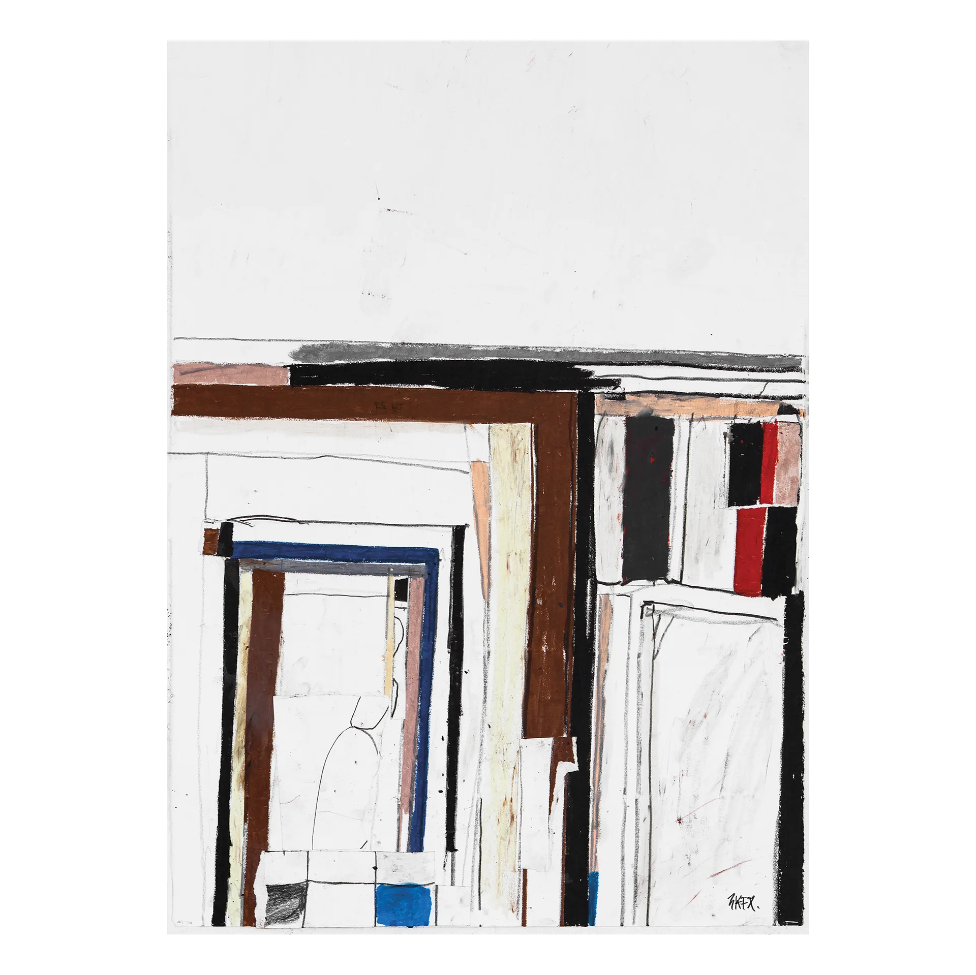 We only got out at night αφίσα 50x70 cm, πολύχρωμο Fine Little Day