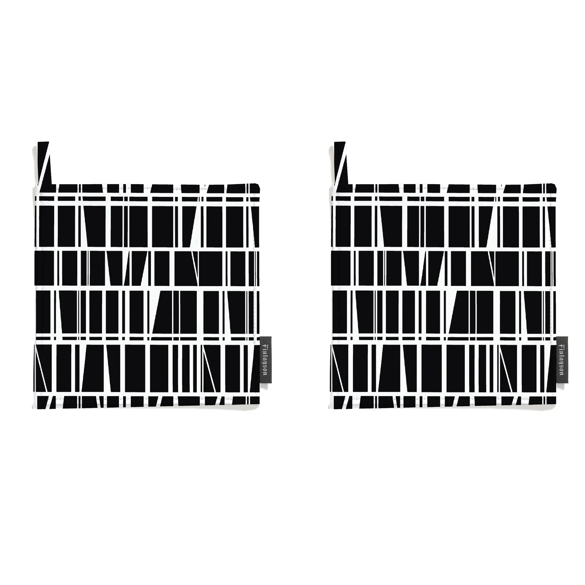 Coronna γάντι φούρνου Συσκευασία 2 τεμαχίων , Μαύρο - Λευκό Finlayson