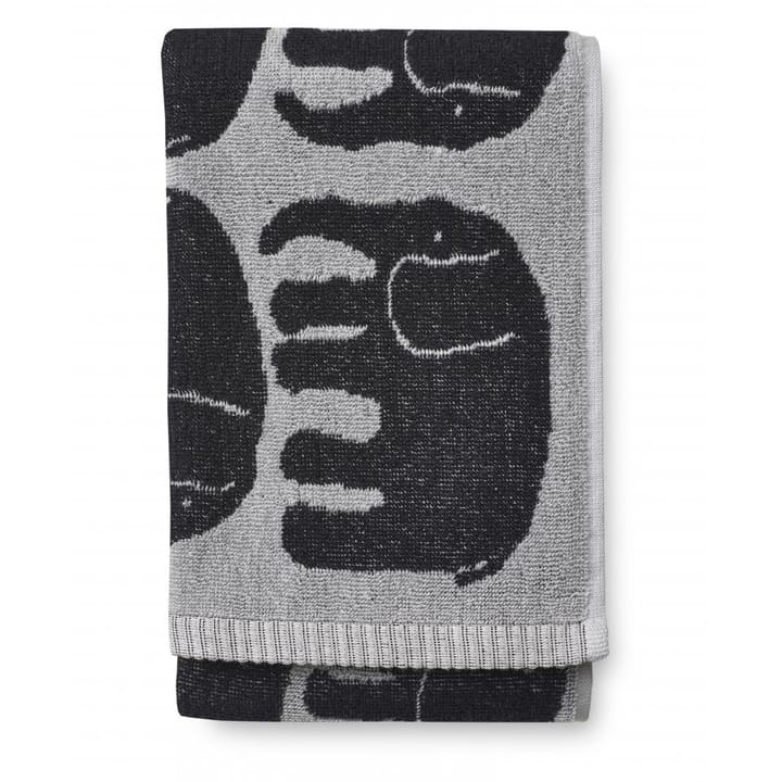 Elefantti πετσέτα χεριών 50x70 cm - Μαύρο-γκρι - Finlayson