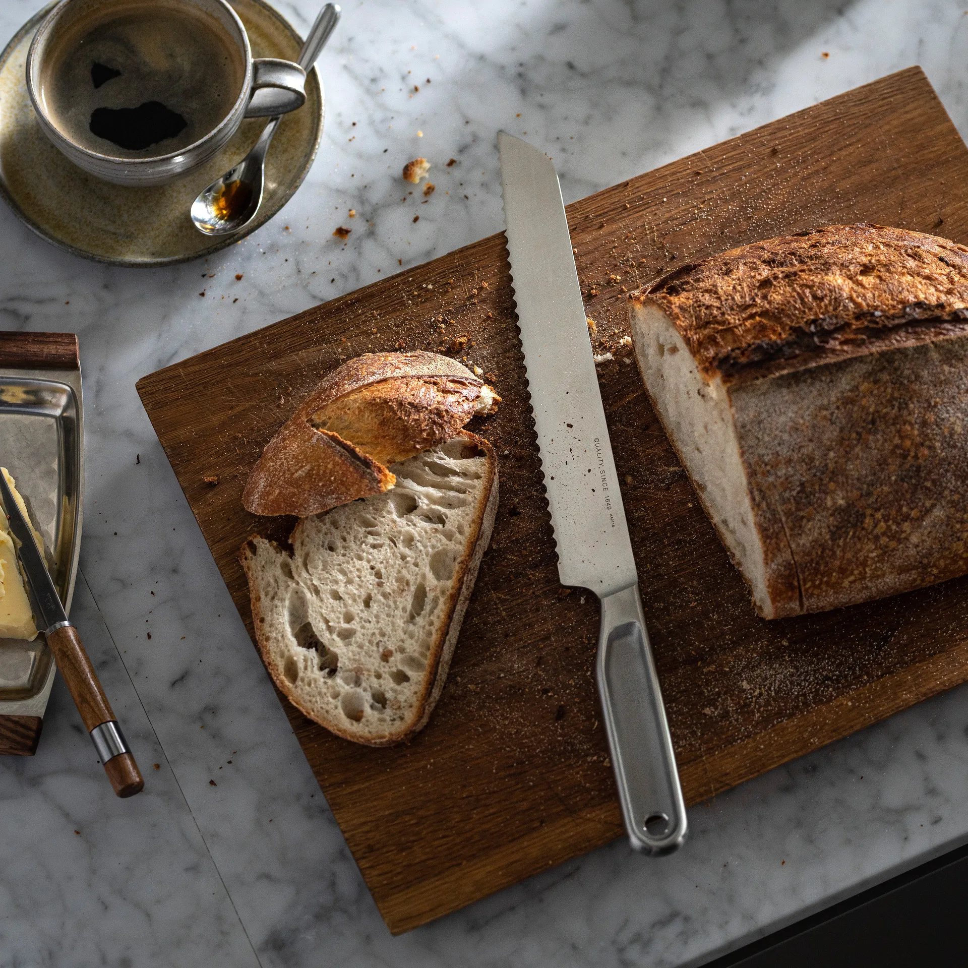 All Steel μαχαίρι ψωμιού, 22 cm Fiskars