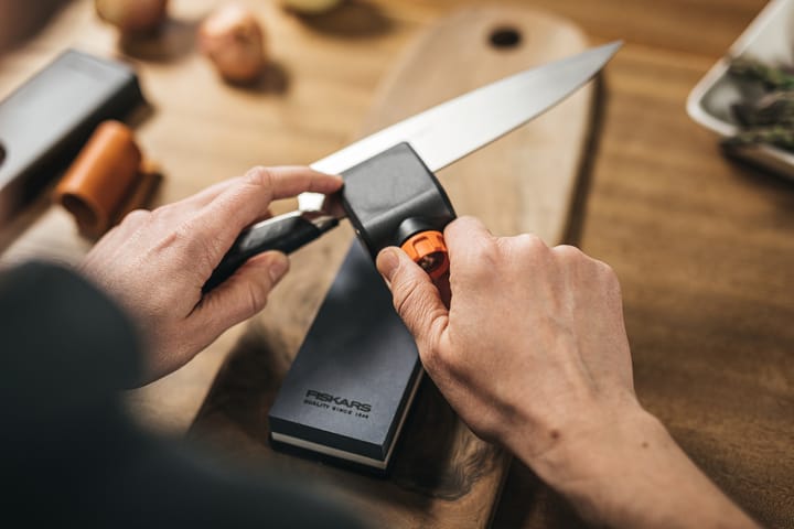 Fiskars σε ακονίσματος μαχαιριών - Μαύρο-πορτοκαλί - Fiskars