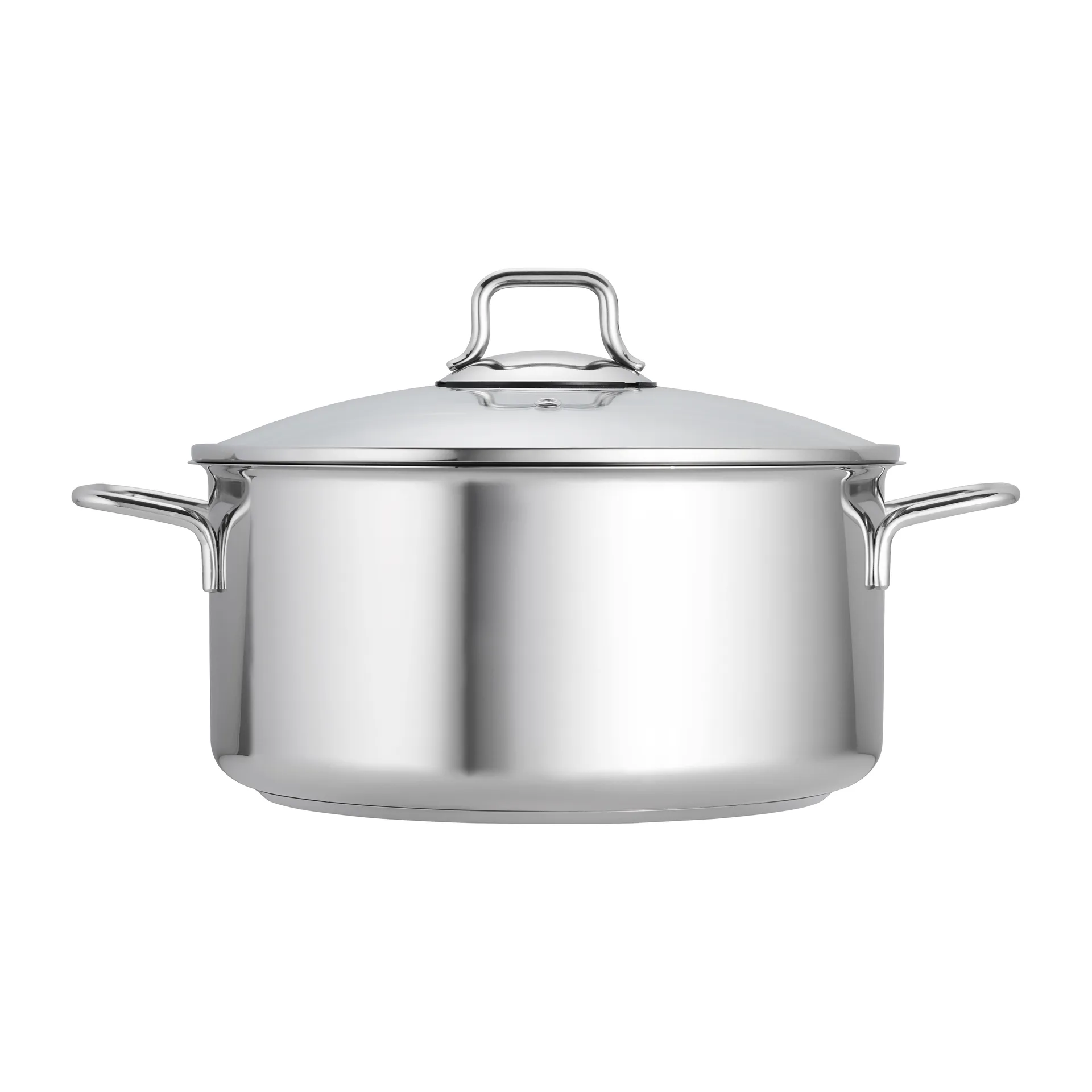 Fiskars σετ κατσαρόλα και κατσαρολάκι με γυάλινο καπάκι 3 τεμάχια, Ανοξείδωτο ατσάλι Fiskars