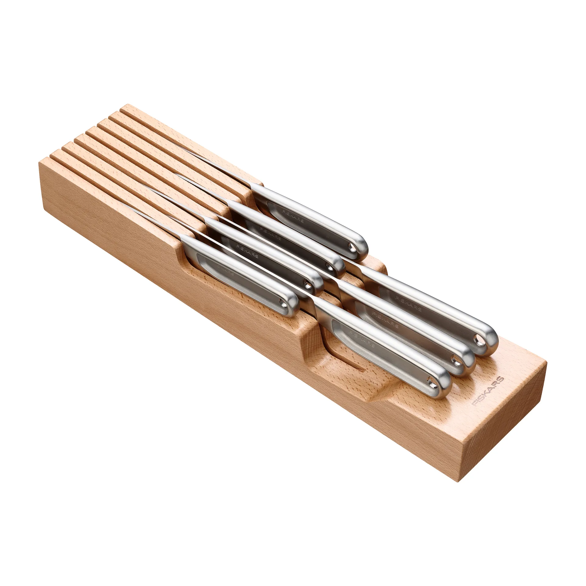 Ένθετο συρταριού, Fiskars, για μαχαίρια, ξύλο Fiskars